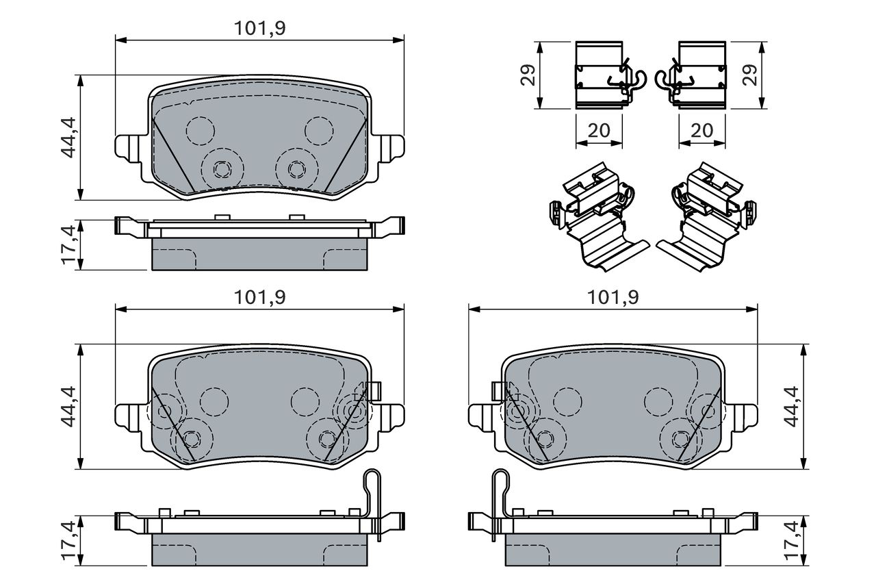 Brake Pad Set, disc brake-4