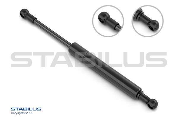 STABILUS 0157PD Gas spring, foot-operated parking brake
