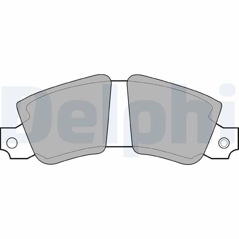 DELPHI LP149 Brake pad set, disc brake