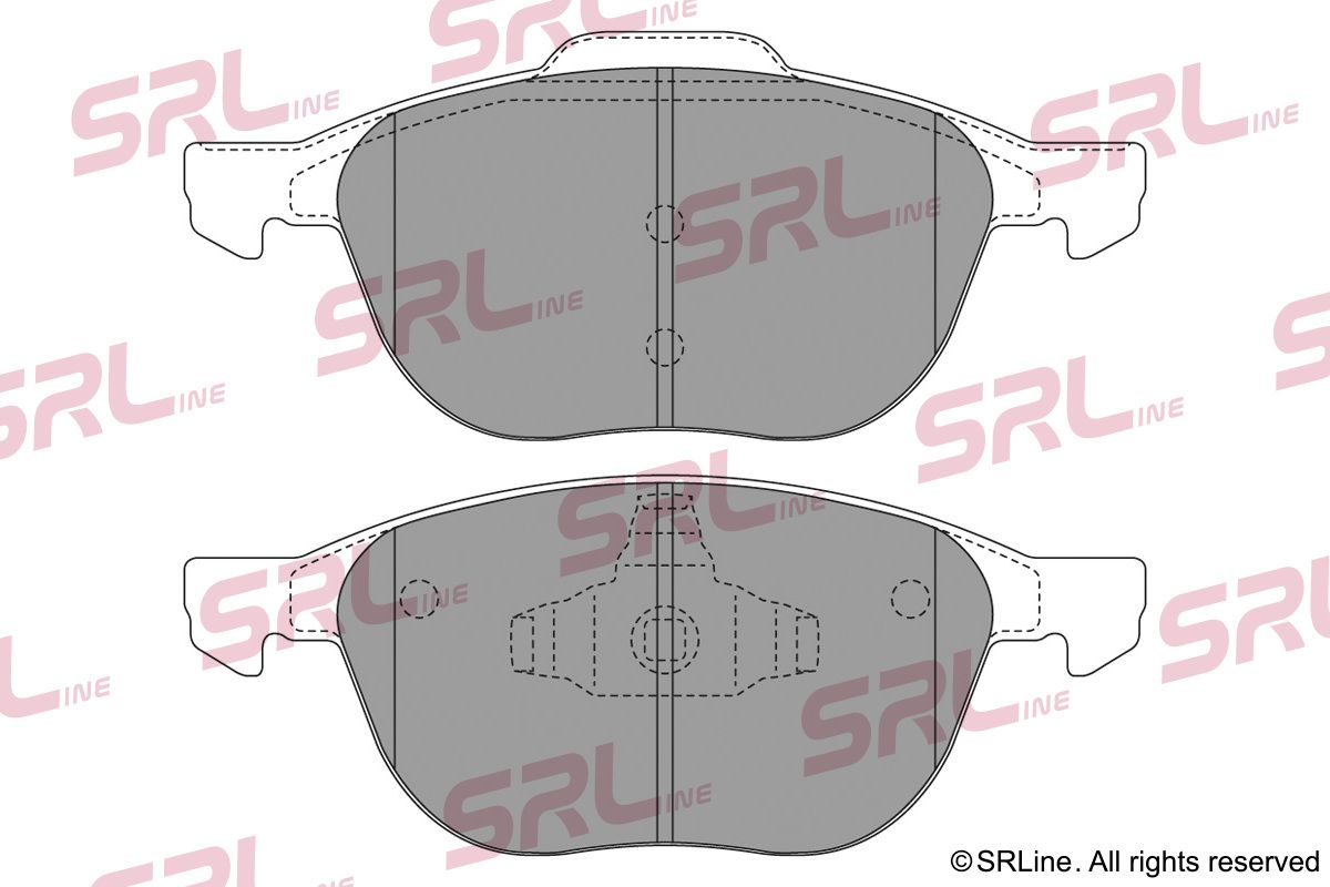 SRLINE S70-0095 Brake pad set, disc brake