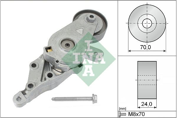 SCHAEFFLER INA 534 0140 30 Belt tensioner, v-ribbed belt
