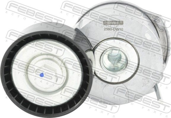 FEBEST 2590-DW10 Belt tensioner, v-ribbed belt