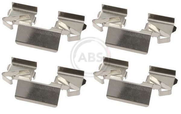 A.B.S. 1714Q Priedų komplektas, diskinių stabdžių trinkelės