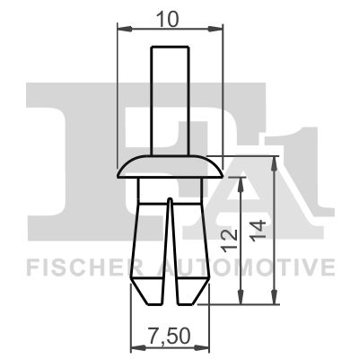 Clip, trim/protection strip-1