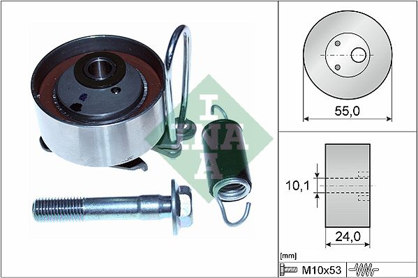 SCHAEFFLER INA 531 0584 10 Tensioner pulley, timing belt