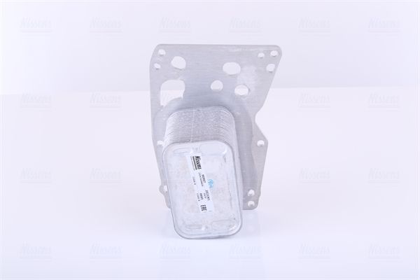 NISSENS 90907 Oil cooler, engine oil