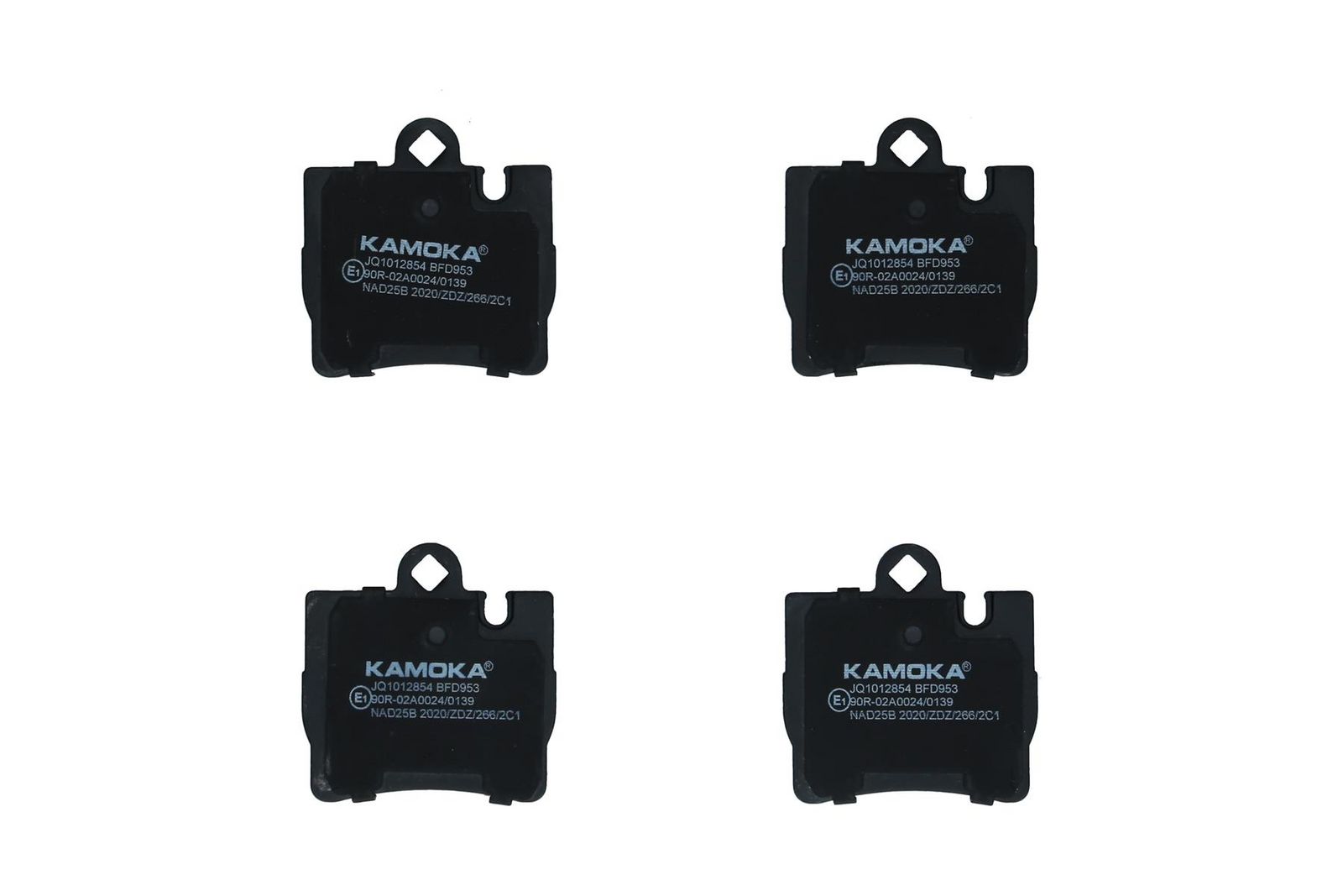 KAMOKA JQ1012854 Brake pad set, disc brake