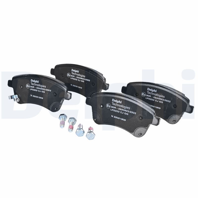 DELPHI LP2203 Brake pad set, disc brake