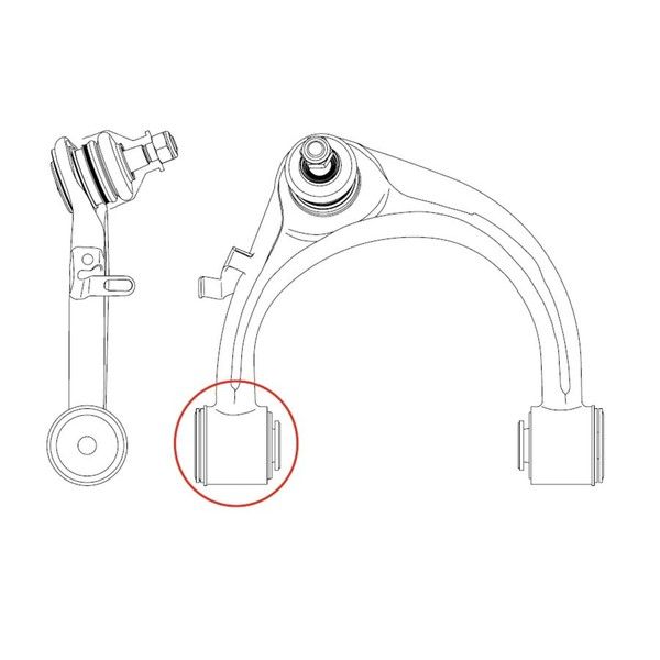 Mounting, control/trailing arm-1