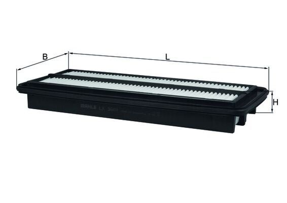 KNECHT LX 3601 Air filter