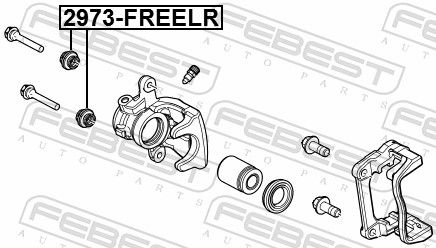 Bellow, brake caliper guide-1