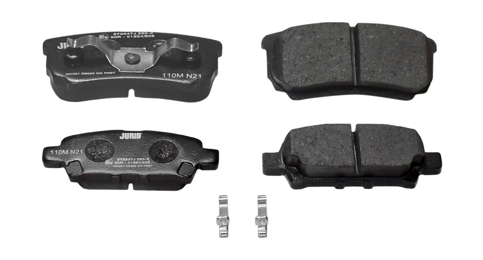 JURID 572547J Brake pad set, disc brake