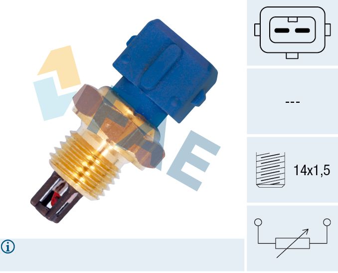 FAE 33002 Sensor, intake air temperature