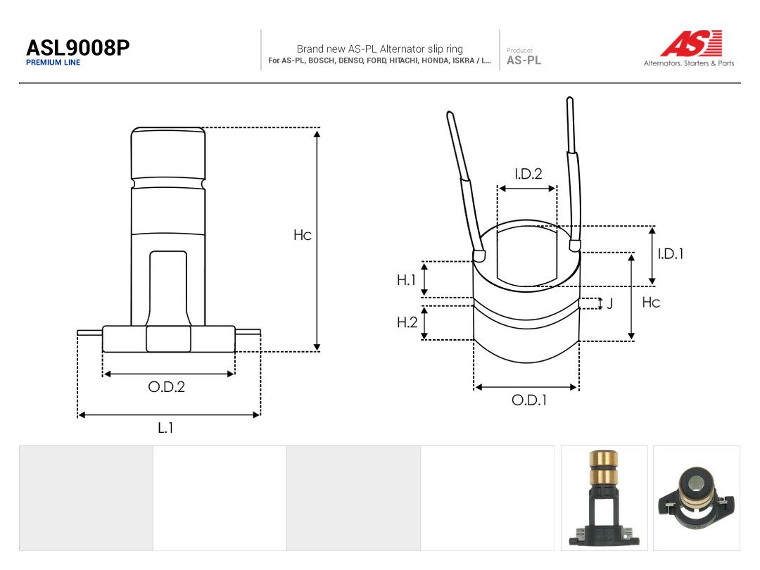 Slip Ring, alternator-3