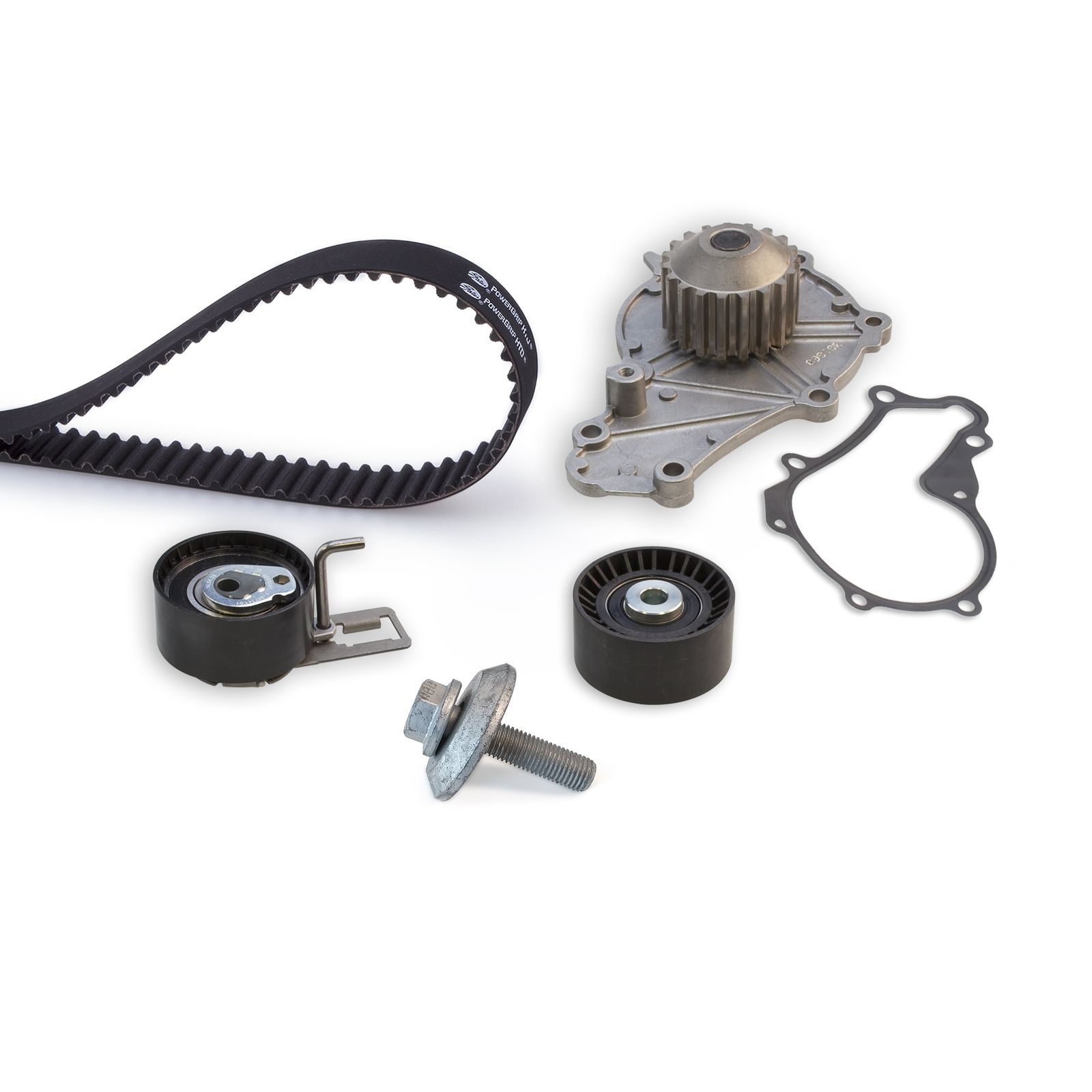 GATES KP15656XS Water pump & timing belt kit