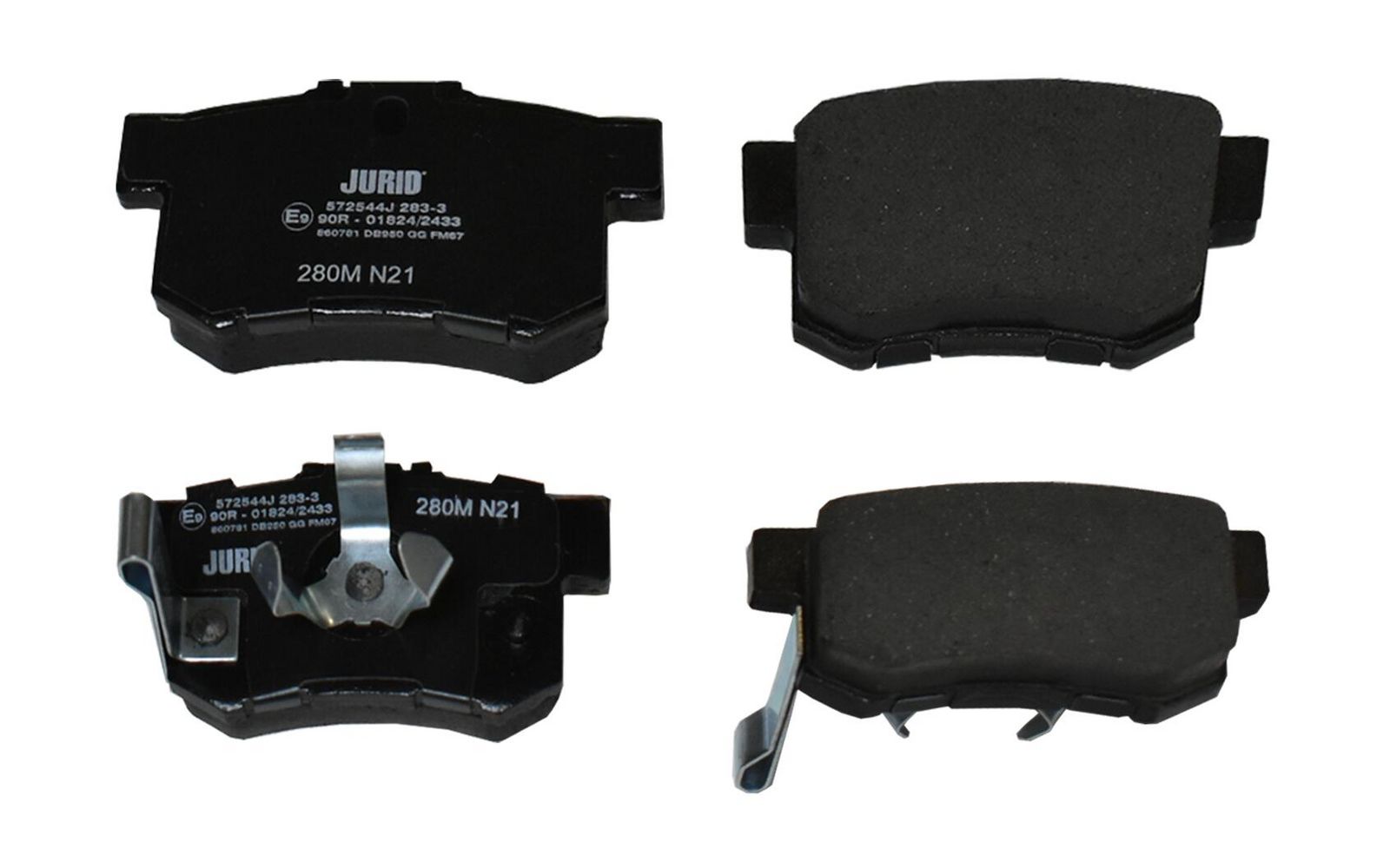 JURID 572544J Brake pad set, disc brake