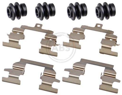 Accessory Kit, disc brake pad-main