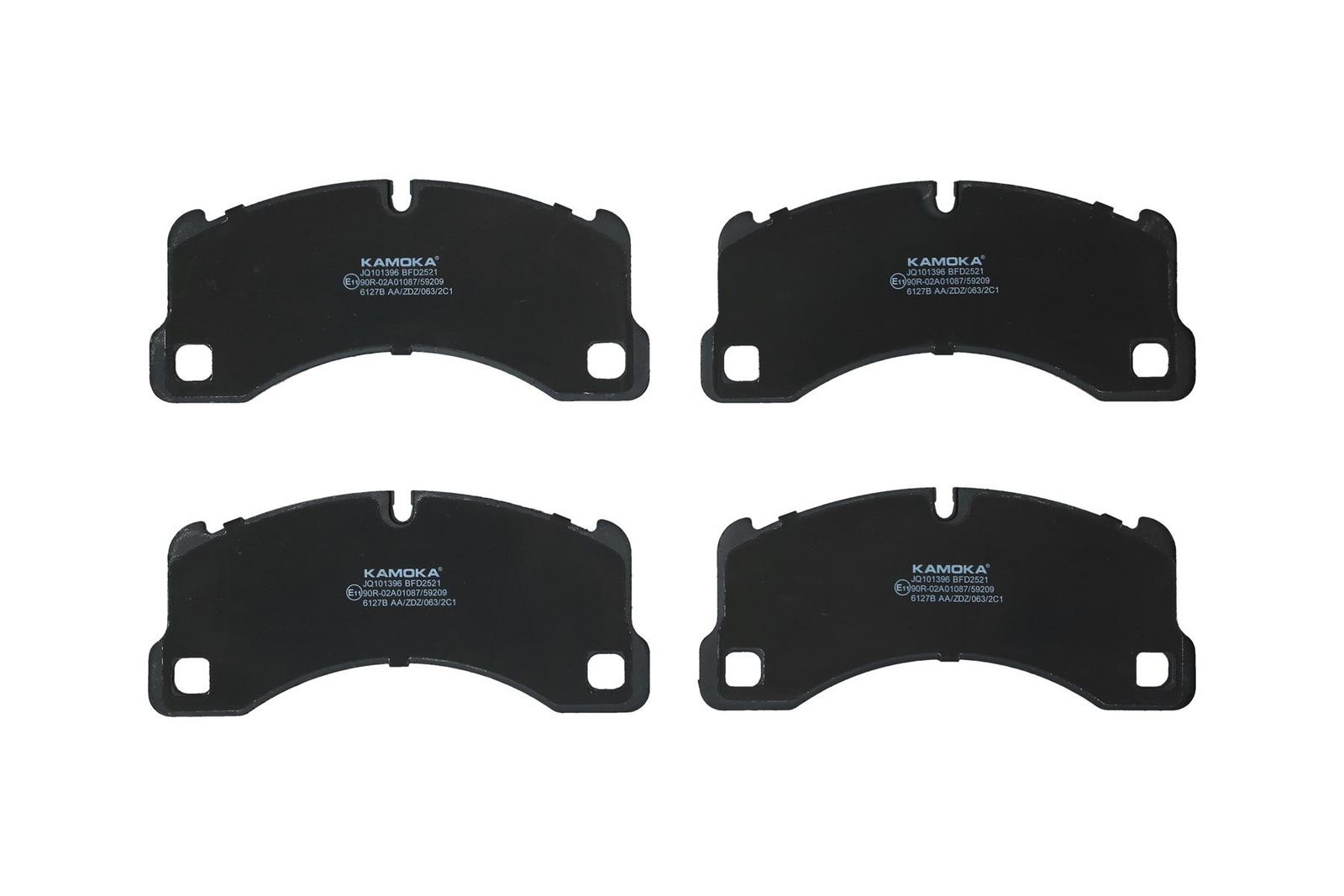 KAMOKA JQ101396 Brake pad set, disc brake