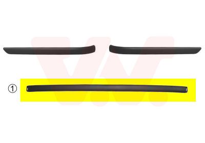 VAN WEZEL 0646550 Trim/protection strip, bumper