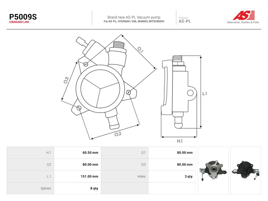 Vacuum Pump, braking system-2