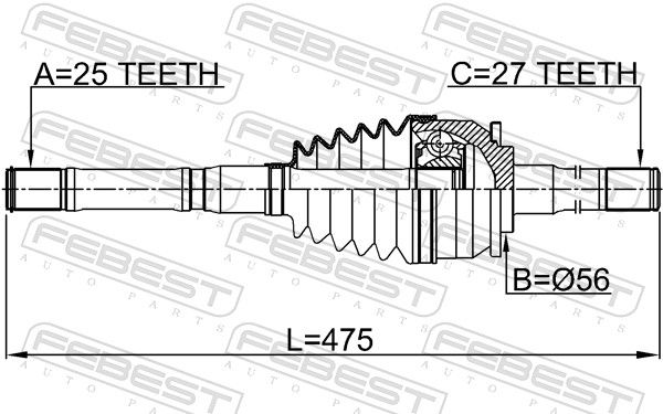 Joint Kit, drive shaft-1