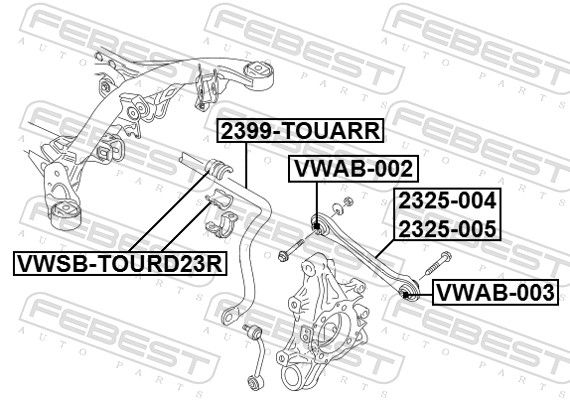 Control/Trailing Arm, wheel suspension-1