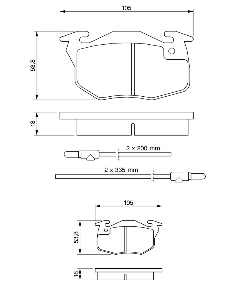 Brake Pad Set, disc brake-4