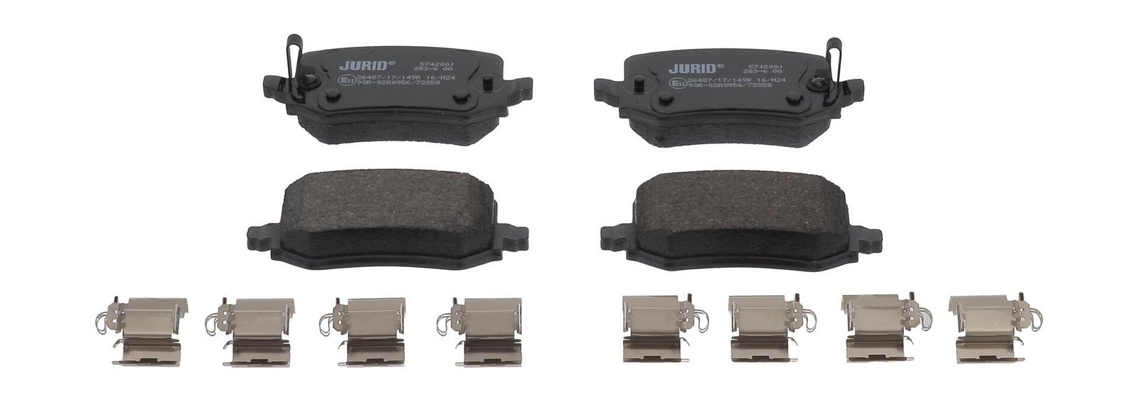 JURID 574200J Brake pad set, disc brake