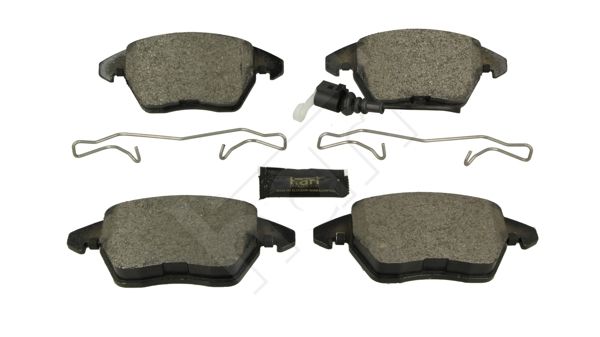 HART 249 178 Stabdžių trinkelių rinkinys, diskinis stabdys