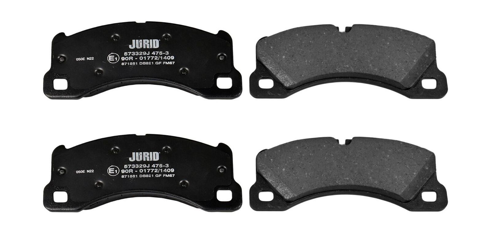 JURID 573329J Brake pad set, disc brake