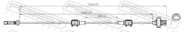 Sensor, wheel speed-1