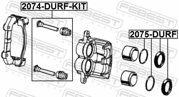 Guide Bolt, brake caliper-1