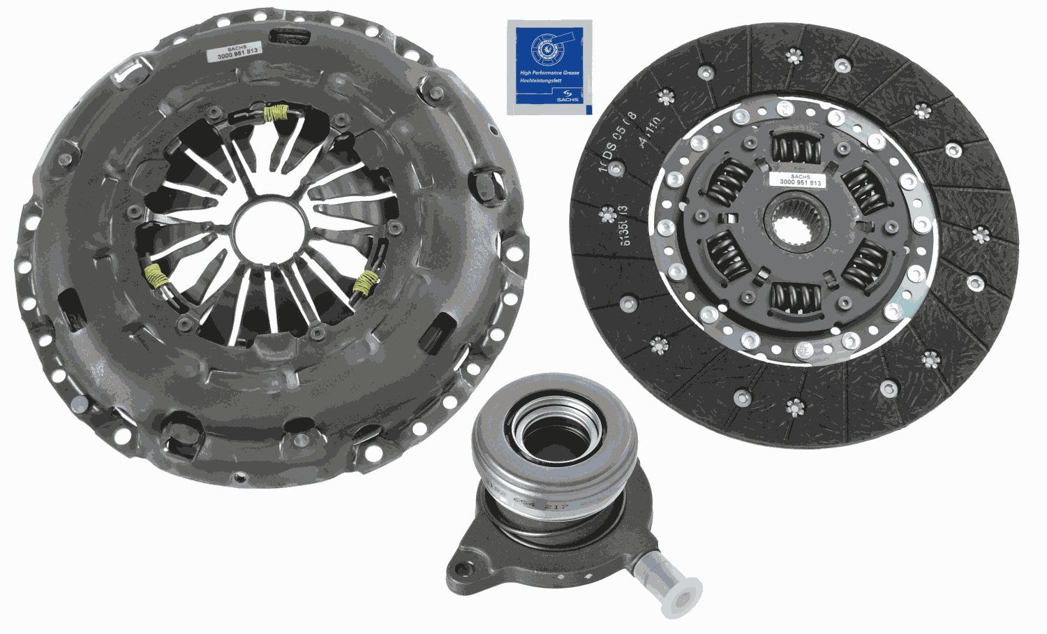 SACHS 3000 990 242 Clutch kit