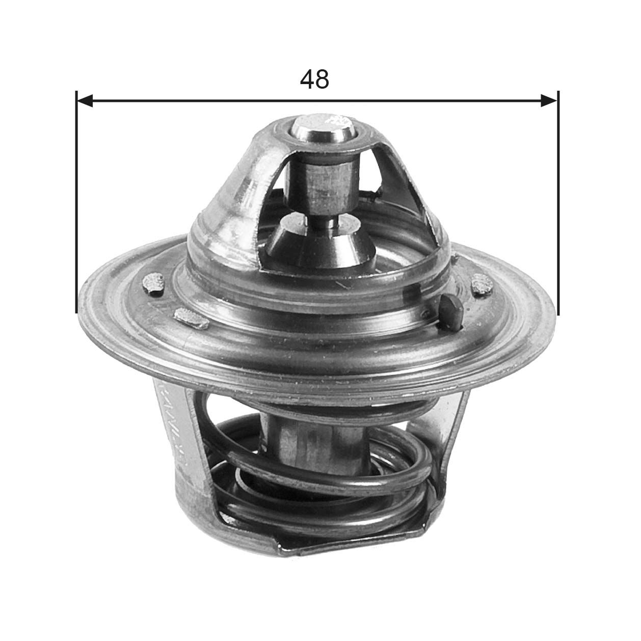 GATES TH27188G1 Thermostat, coolant
