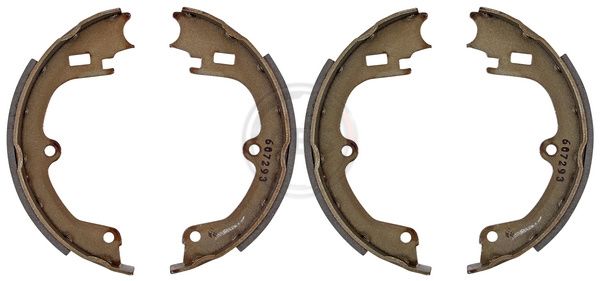 A.B.S. 8908 Brake shoe set, parking brake