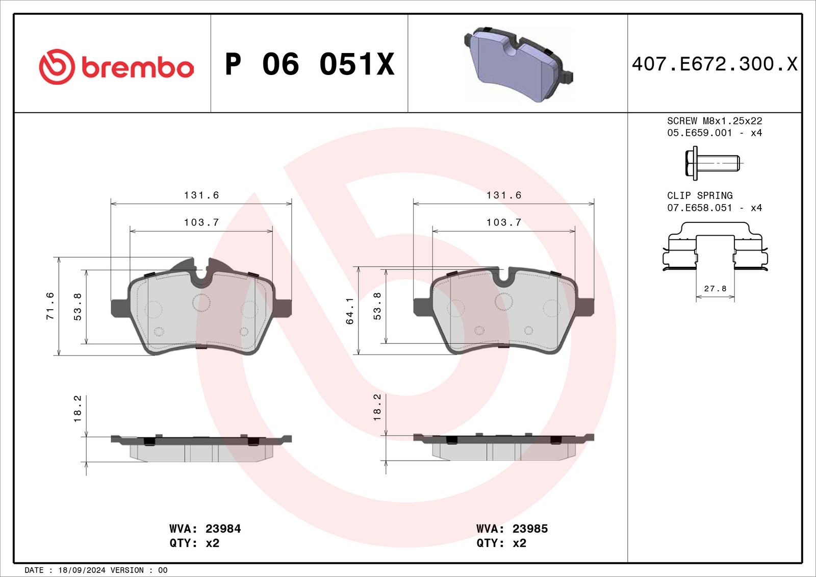 Brake Pad Set, disc brake-3
