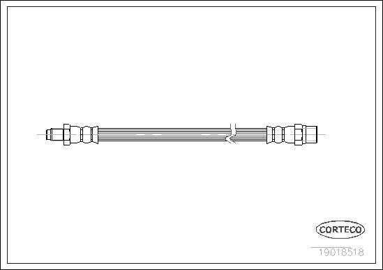 CORTECO 19018518 Brake hose