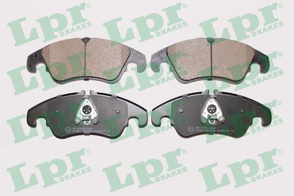 LPR 05P1420 Brake pad set, disc brake