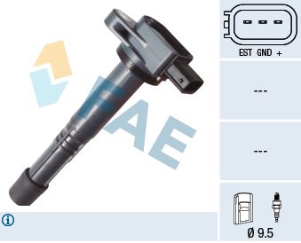 FAE 80348 Ignition coil