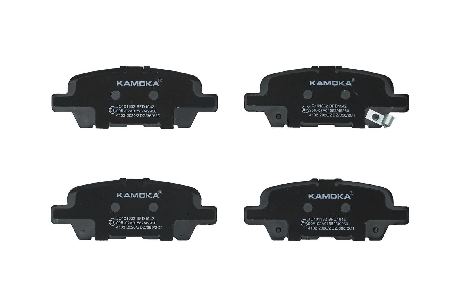 KAMOKA JQ101332 Brake pad set, disc brake
