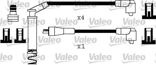 VALEO 346401 Ignition cable kit