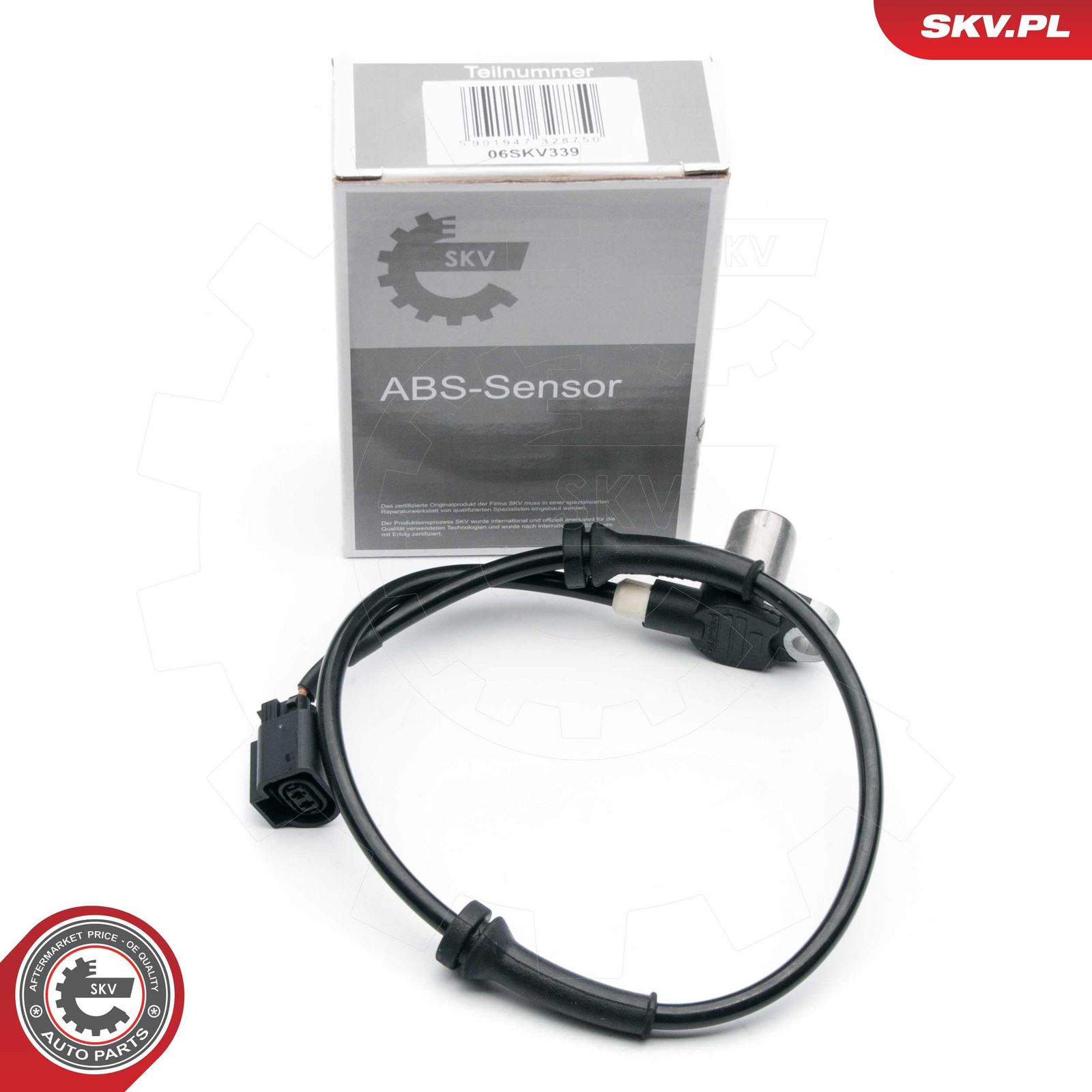 Sensor, wheel speed