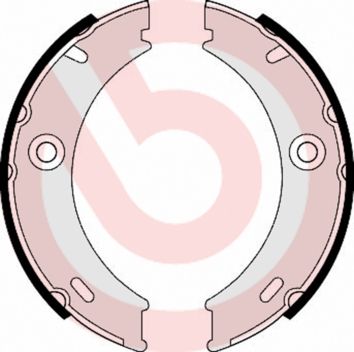 BREMBO S 50 513 Stabdžių trinkelių komplektas, stovėjimo stabdis