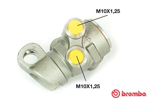 BREMBO R A6 001 Brake force regulator