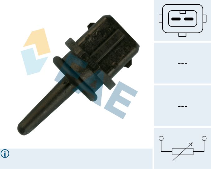 FAE 33221 Sensor, intake air temperature