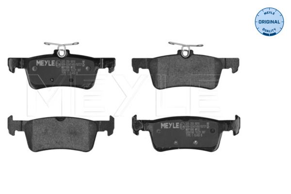 MEYLE 025 259 6816 Brake pad set, disc brake