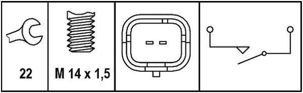 Switch, reverse light-1