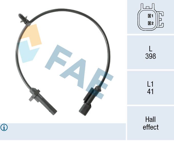 Sensor, wheel speed
