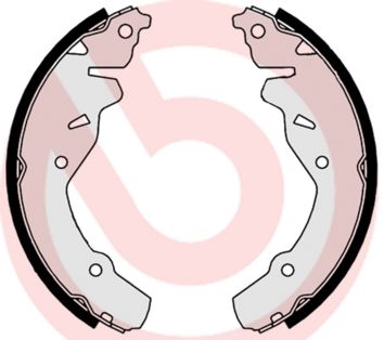 BREMBO S 11 506 Brake shoe set