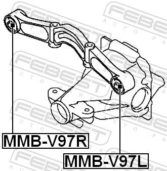 Mounting, differential-1